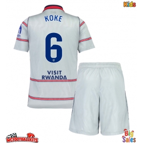Atletico Madrid Koke #6 Replica Third Stadium Kit for Kids 2026-27 Short Sleeve (+ pants)